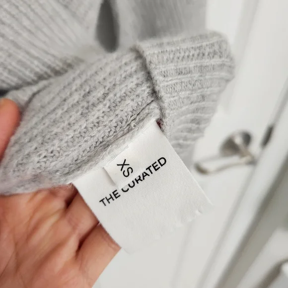 The Curated - The Chunky Crew Cashmere Sweater - Picture 3 of 4